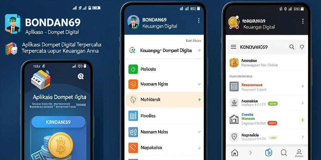 Antarmuka BONDAN69 yang sederhana dan fungsional.