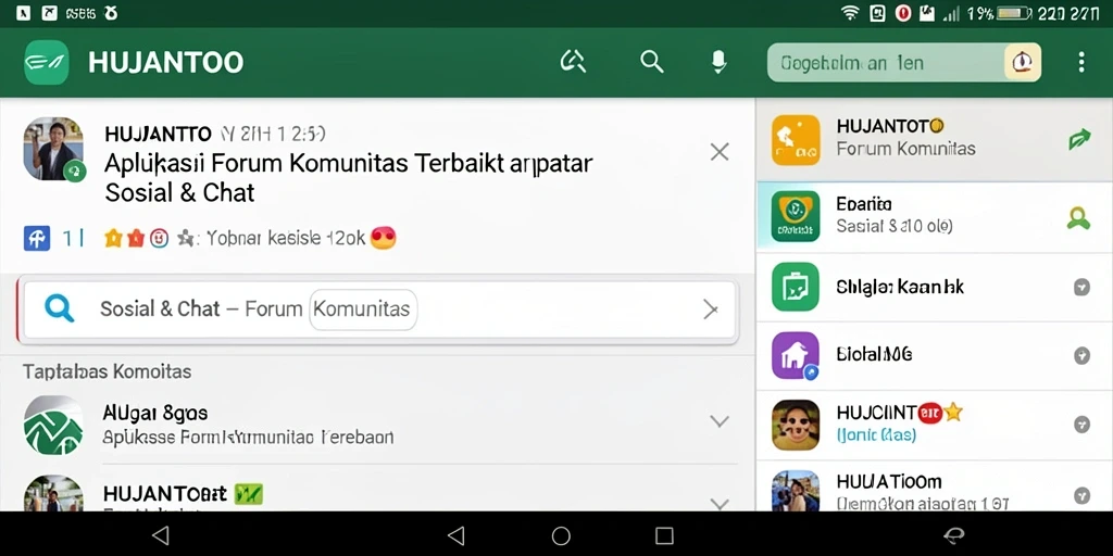 Antarmuka pengguna HUJANTOTO yang menarik untuk Forum Komunitas
