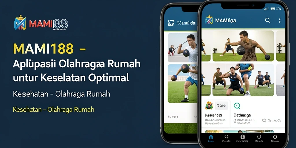 Antarmuka aplikasi MAMI188 untuk latihan Olahraga Rumah.