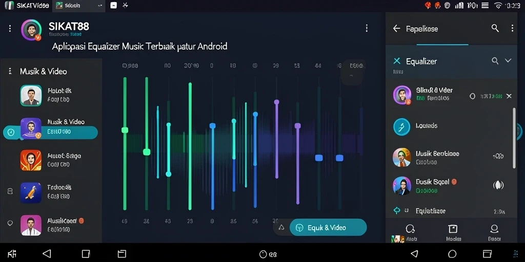Tampilan antarmuka SIKAT88 yang modern dan fungsional.