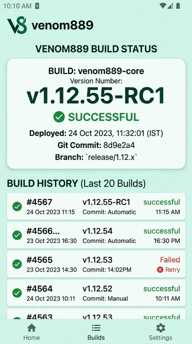 Riwayat Versi venom889 untuk Pengguna Android